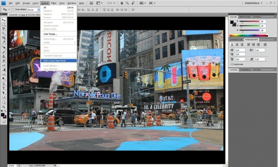 Tilt Shift Effect in Photoshop